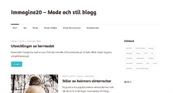 Desktop Screenshot of immagine20.com