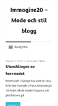 Mobile Screenshot of immagine20.com